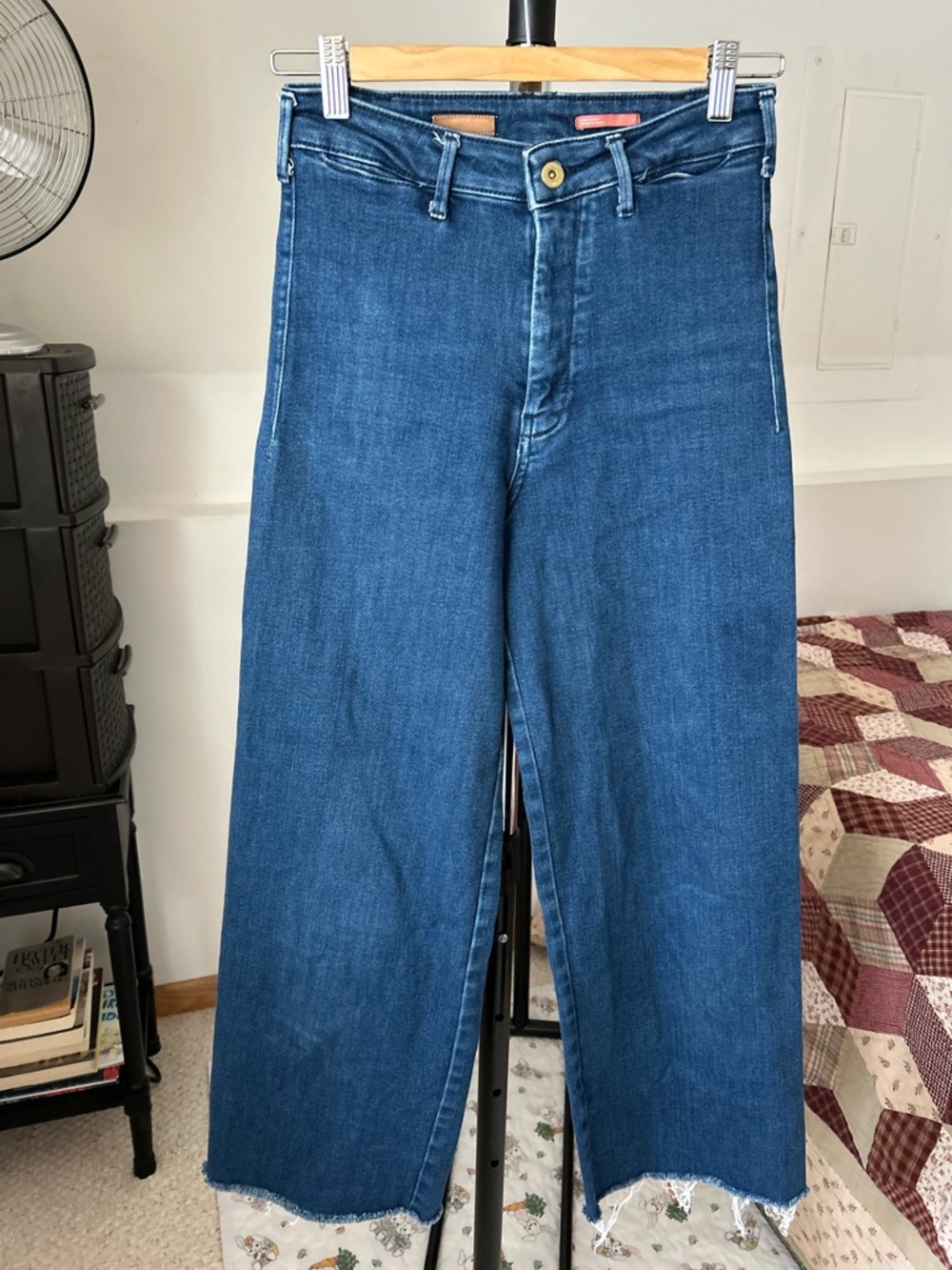 Pilcro Anthropologie The Skipper Wide Leg Jean 27